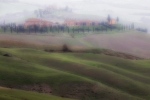 Tuscany in the mist